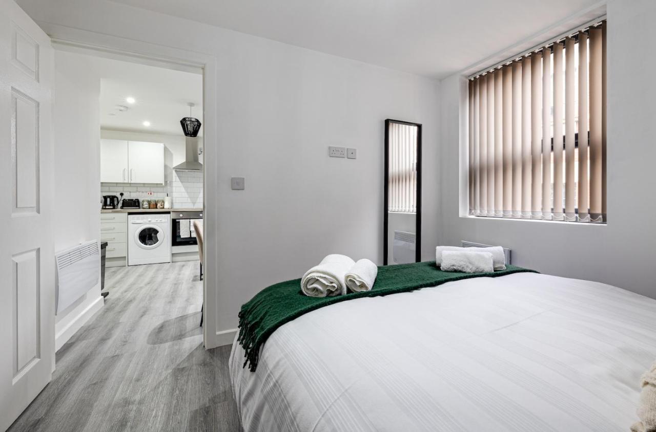 Cosy Modern Apt In Heart Of Stockport - Sleeps 4 Apartment Ngoại thất bức ảnh